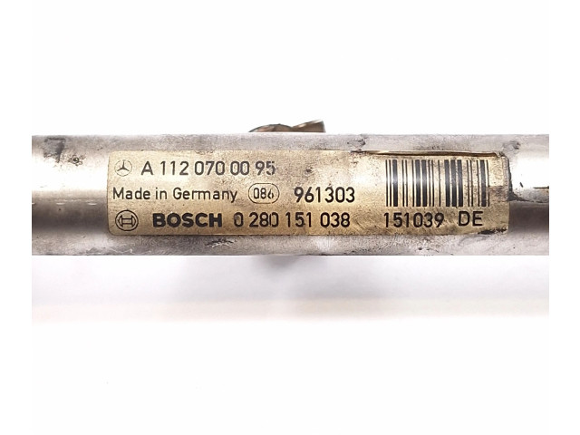 Vstřikovač A1120700095, 0280151038 Mercedes-Benz S W220 M 112.944