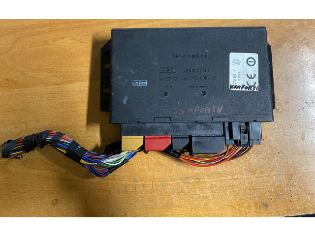 Блок комфорта 4B0962258L, 410215006010   Audi A6 S6 C5 4B   