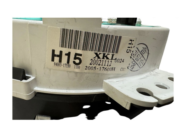 Přístrojová deska Hyundai Matrix 2002 9400317330, 200517600H