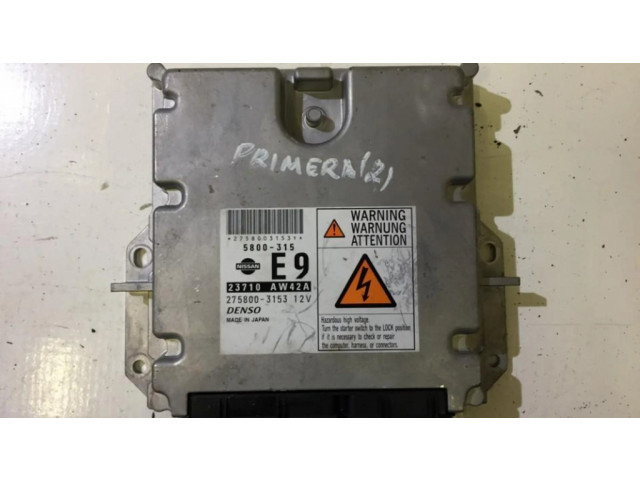 Řídící jednotka 5800315, 23710aw42a Nissan Primera 2003