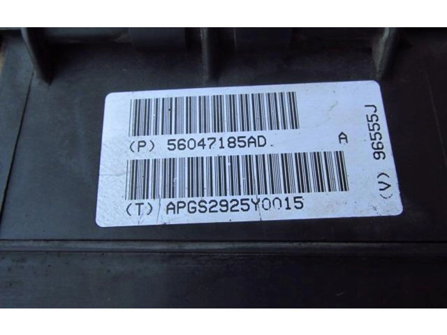 Блок предохранителей     Jeep Cherokee III KJ    