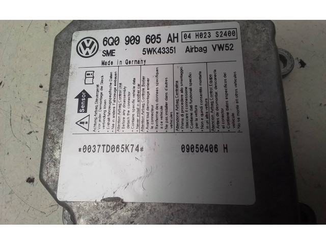 Блок подушек безопасности 04H023S2400, 6Q0909605AH Volkswagen Caddy