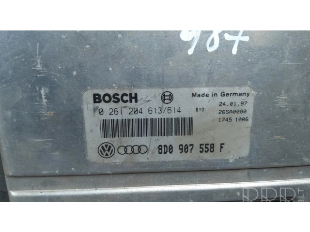 Řídící jednotka 8D0907558F, 0261204613 Audi A4 S4 B5 8D 1999
