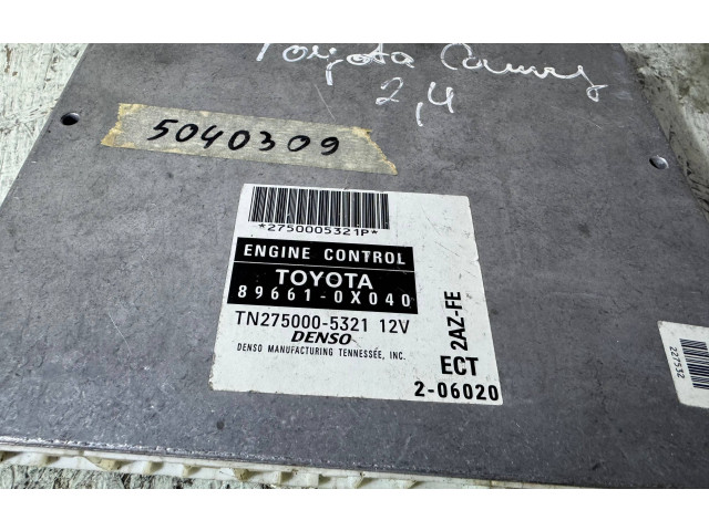 Řídící jednotka 896610X040, TN2750005321 Toyota Camry 1999