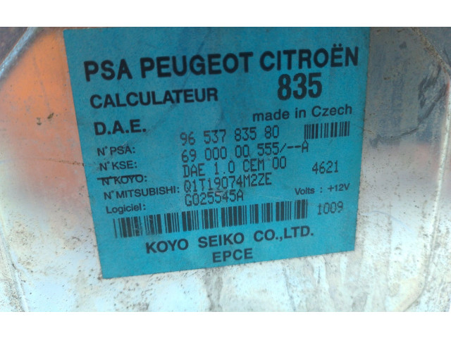 Блок управления 9653783580 Citroen C2