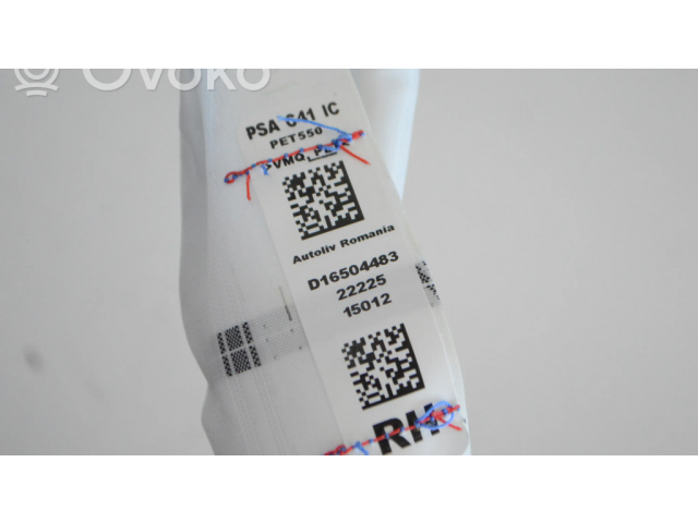 Боковая подушка безопасности 9834028180 Citroen C4 III e-C4