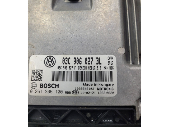 Řídící jednotka 03C906027BL, 03C906027F   Volkswagen Tiguan 2011