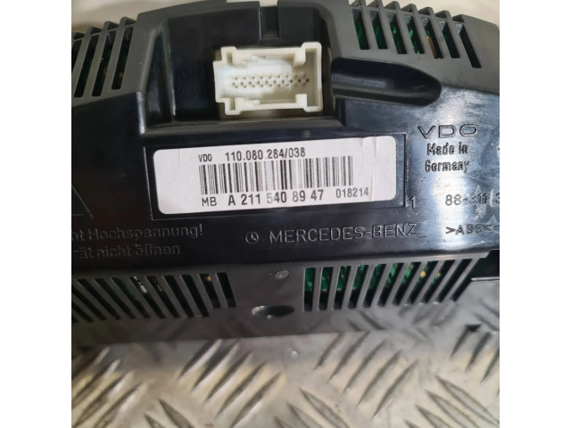 Přístrojová deska Mercedes-Benz E W211 2004 A2115408947