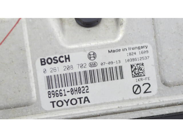 Блок управления двигателя 896610H022, 0261208702   Citroen C1