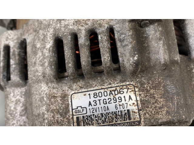 Генератор 1800A067, A3TG2991A Mitsubishi Outlander 2.0