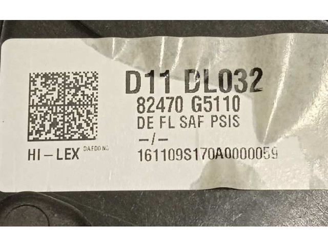 Turbodmychadlo Передний механический механизм для подъема окна 82470G5110, 82471G5010 KIA Niro G4LE