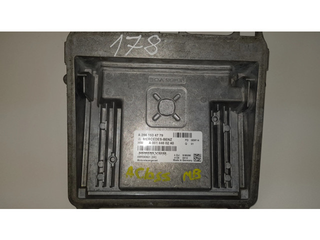 Блок управления двигателя A2661534779, A0014460240   Mercedes-Benz A W169