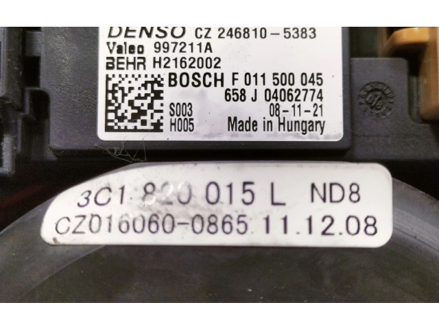 Вентилятор печки 3C1820015L, 3C0907521D Volkswagen Golf SportWagen