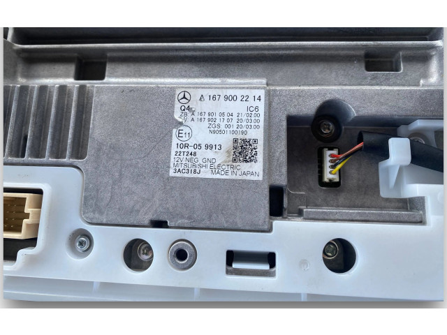 Přístrojová deska Mercedes-Benz GLE W167 2022 A1679002214