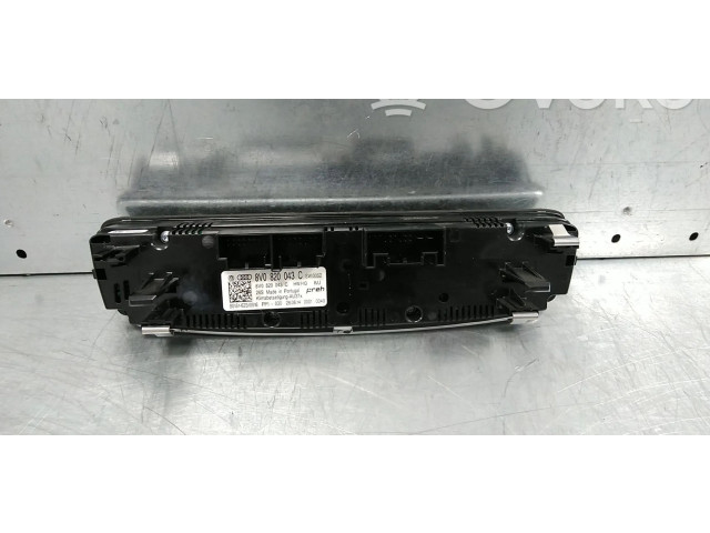 Блок управления климат-контролем 8V0820043C, 8V0820043CIMJ   Audi A3 S3 8V