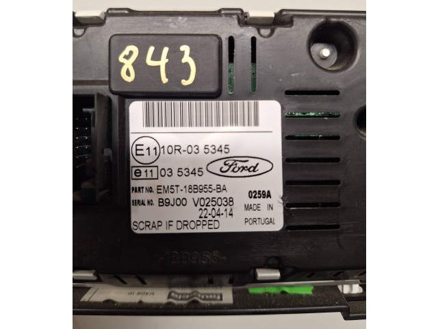 Дисплей    10R035345, E11035345   Ford Fiesta