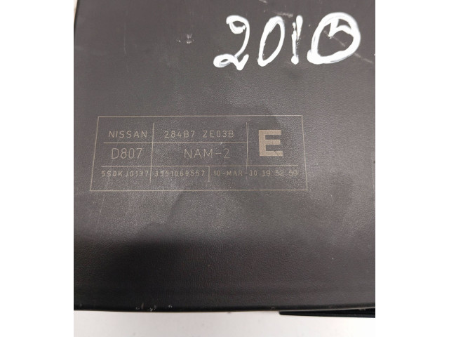 Блок предохранителей 284B7ZE03B, 3551069557 Infiniti QX56