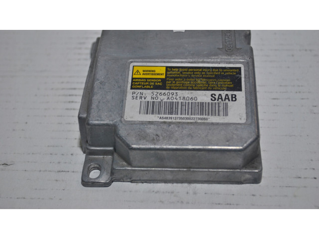 Блок подушек безопасности 5266093 Saab 9-5