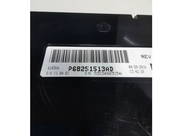 Блок управления климат-контролем P68251513AD, 61036A Jeep Grand Cherokee