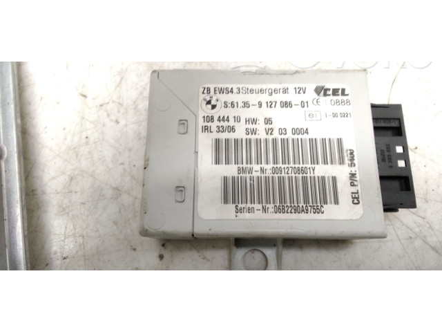 Комплект блоков управления 0261201159, 7561834 BMW Z4 E85 E86