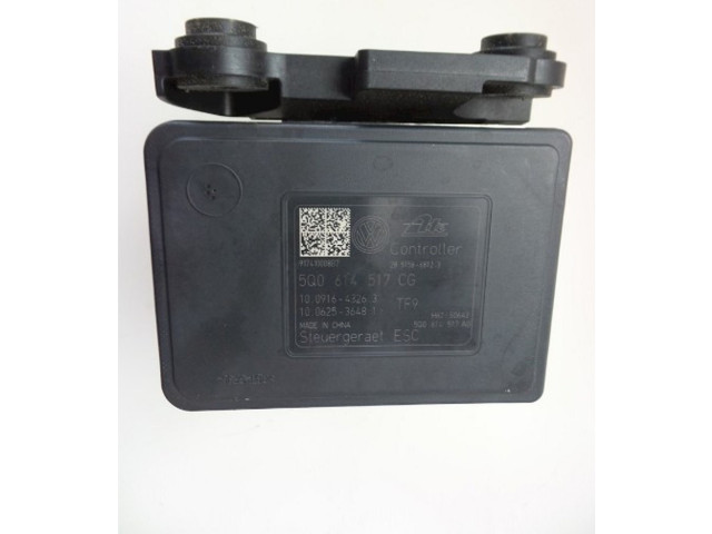 Блок АБС 5Q0614517CG, 5Q0614517CG Volkswagen Golf Sportsvan 2014 - 2020 года