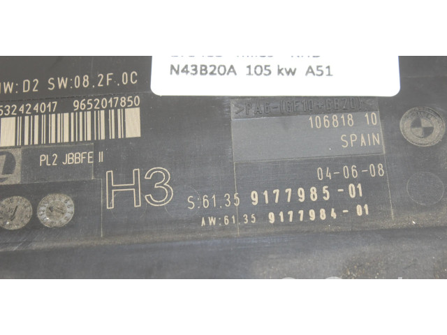 Блок комфорта 9177985, 9652017850 BMW 1 E82 E88