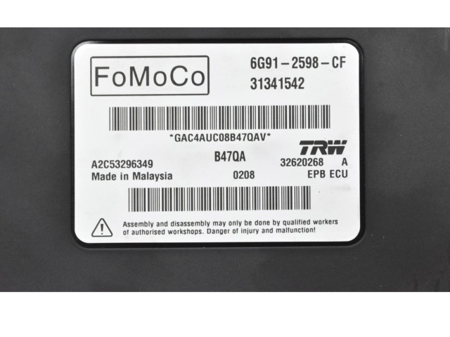 Блок управления двигателем Блок управления 6G91-2598-CF, 6G91-2598-CF Volvo S60