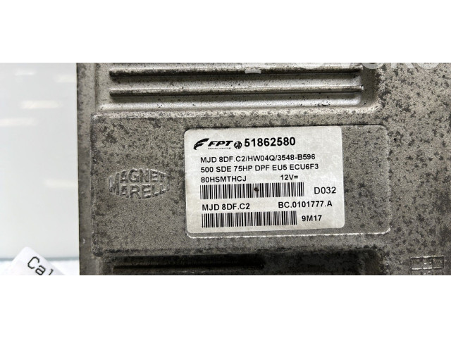 Řídící jednotka 51862580 Fiat 500 2010