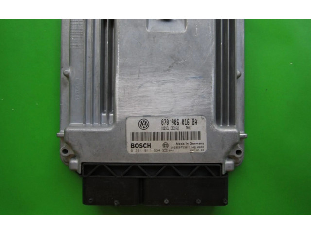 Řídící jednotka 070906016BA, 0281011664 Volkswagen Transporter - Caravelle T5 2008