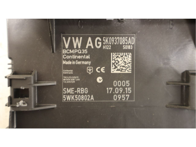 Блок комфорта 5K0937087AK   Volkswagen Caddy   