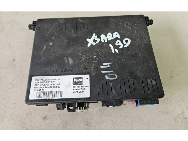 Блок комфорта 9643493480, 73003112   Citroen Xsara   