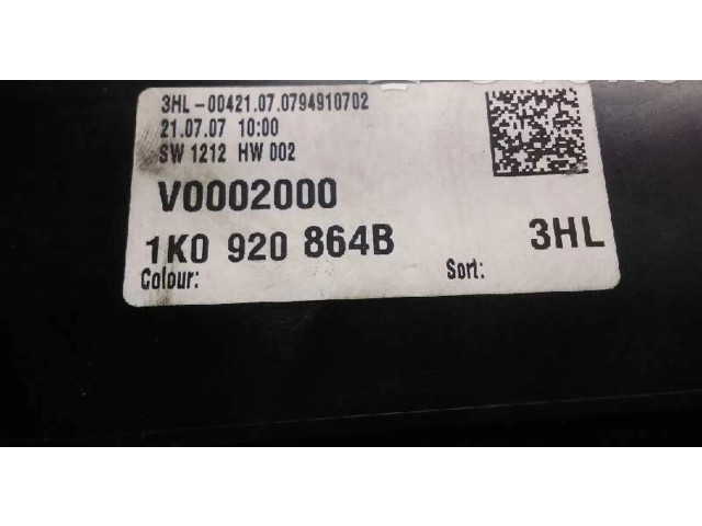 Панель приборов 1K0920864B Volkswagen Jetta V