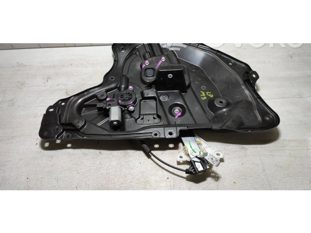 Передний комплект электрического механизма для подъема окна BJ375997X, BJV55997X Mazda 3 III