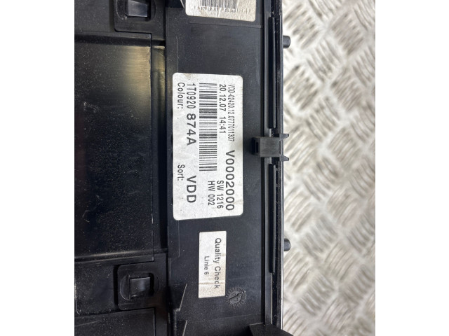 Панель приборов 1T0920874A Volkswagen Caddy