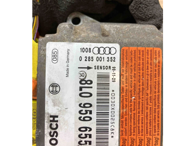Блок подушек безопасности 8L0959655G, 0285001352   Audi A3 S3 8L