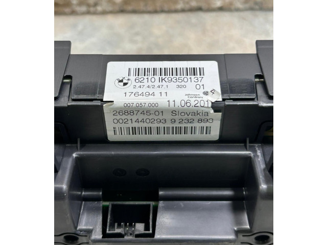 Přístrojová deska BMW 3 F30 F35 F31 2015 9350137, 6805212