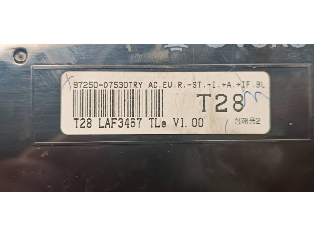 Блок управления климат-контролем 97250D7530TRY, 28LAF346   Hyundai Tucson TL
