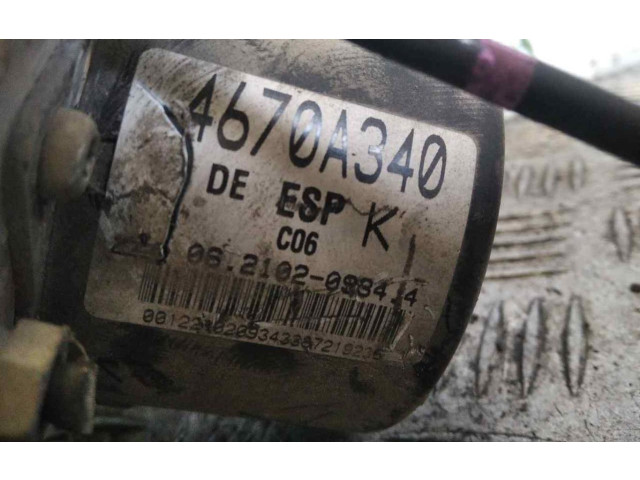 Блок АБС 4670A340 Mitsubishi Outlander 2001 - 2007 года