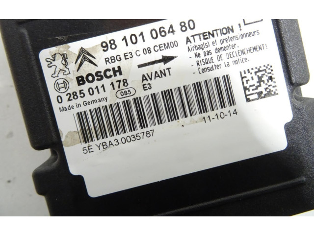 Блок подушек безопасности 9829535580 Citroen C4 Cactus