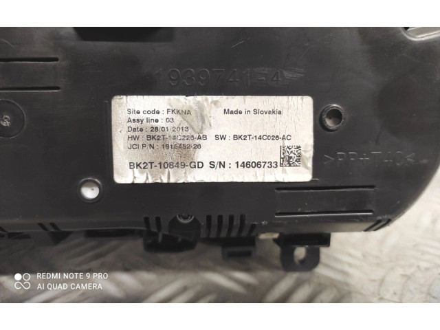 Přístrojová deska Ford Transit Custom 2023 BK2T-10849-GD, BK2T-10849-GD