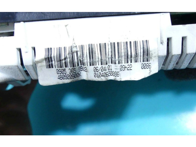 Панель приборов 4B0920900K, IMPRK1264372   Audi A6 S6 C5 4B       