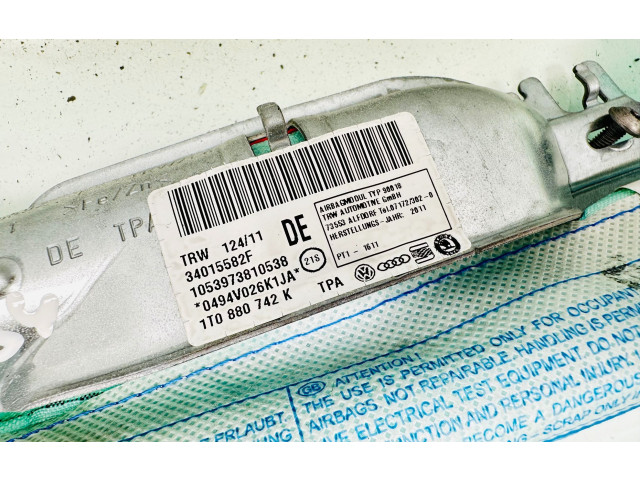 Боковая подушка безопасности 1T0880742K, 34015582F   Volkswagen Touran II