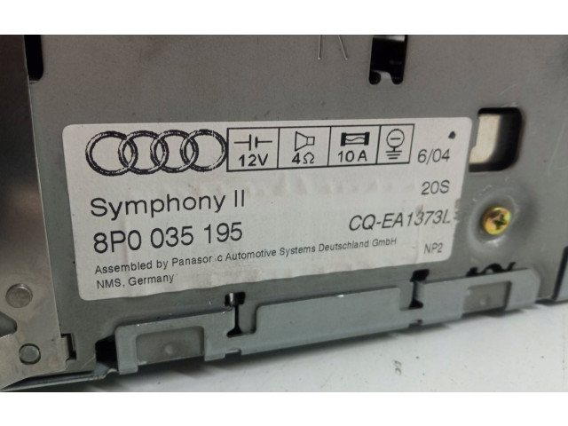 Турбина Радио/ проигрыватель CD/DVD / навигация Audi A3 S3 8P  8P0035195         