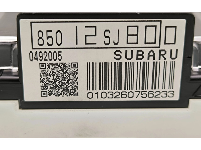 Панель приборов 85012SJ800   Subaru Forester SK       