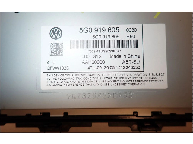 Дисплей    5G0919605   Volkswagen Golf VII