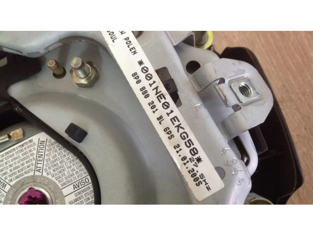 Подушка безопасности водителя 8P0880201BL Audi A3 S3 8P