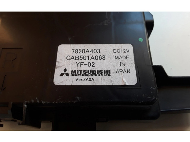 Блок управления климат-контролем 7820A403 Mitsubishi ASX