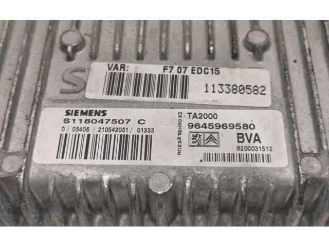 Блок управления коробкой передач 9645969580 Citroen C5