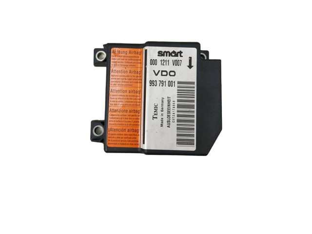 Блок подушек безопасности 0001211V007   Smart ForTwo I