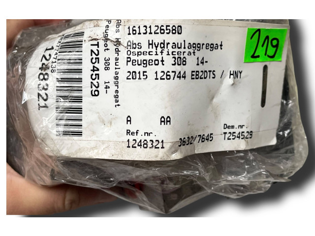 Jednotka ABS W386, 9806742980 Fiat Punto Evo 2009